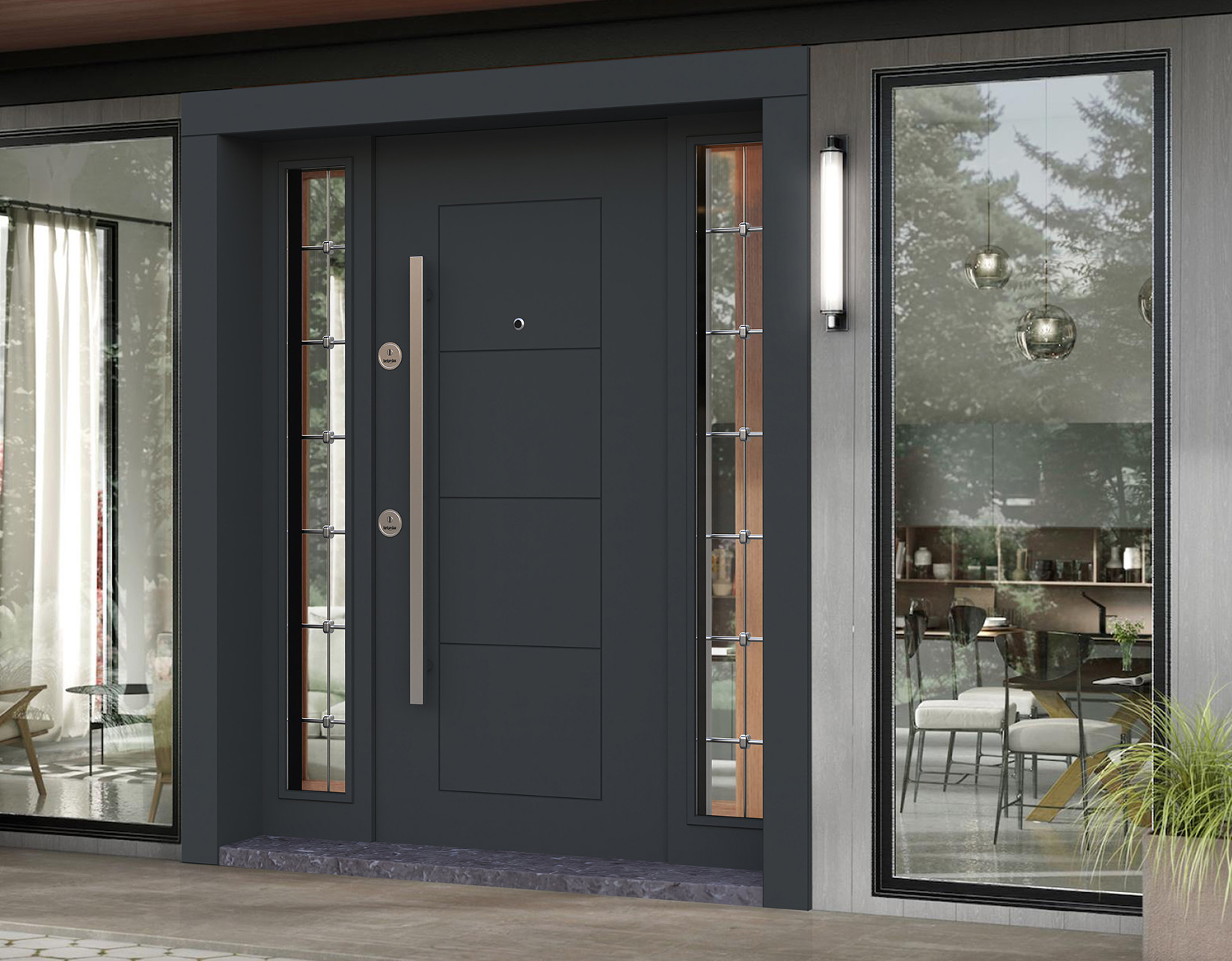 Evka 5 Çelik Kapıcı